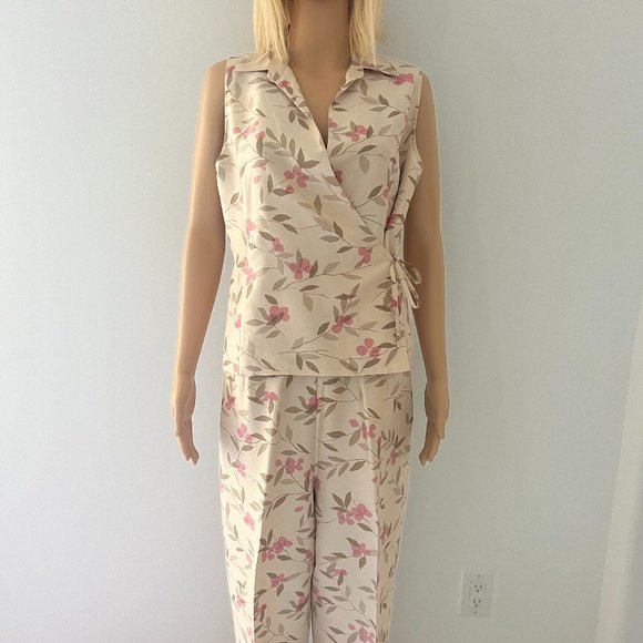 Valerie Stevens Silky Pajama Set